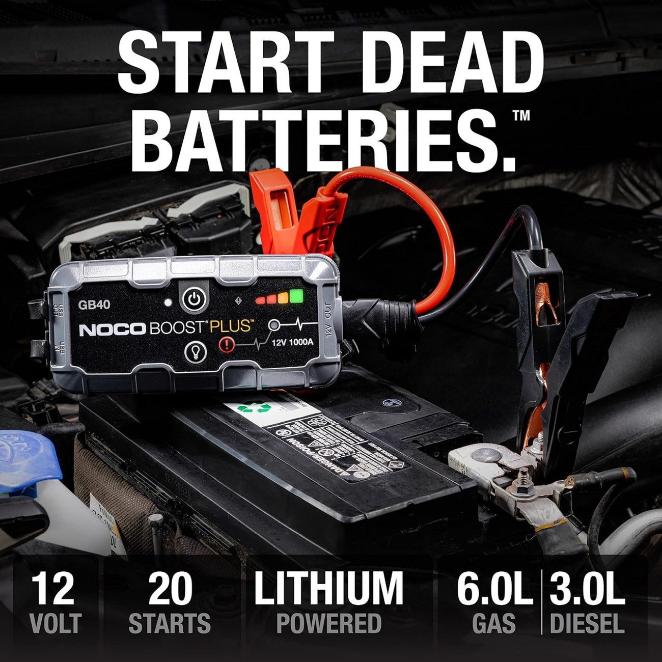Portable Car Jump Starter